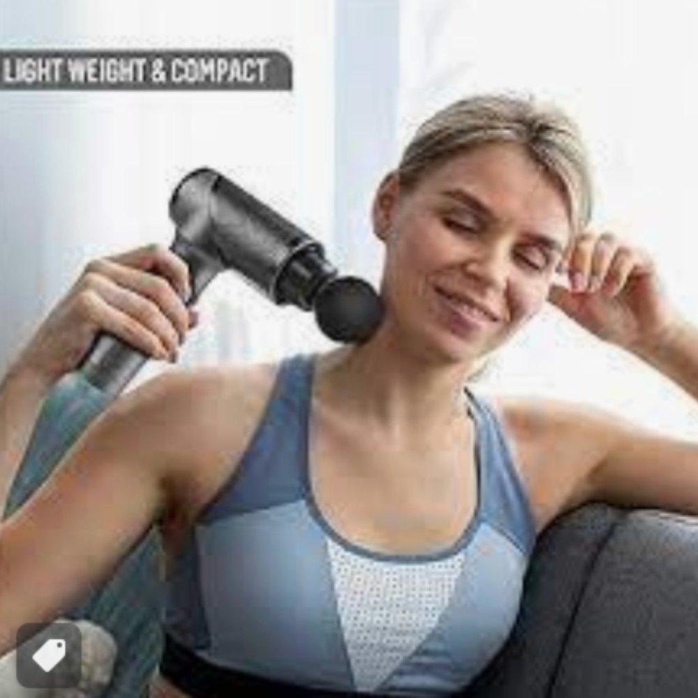 NIB RBX Pressure Point Vibra Heal Massage Gun, Deep Tissue Percussion Massager - Picture 7 of 10